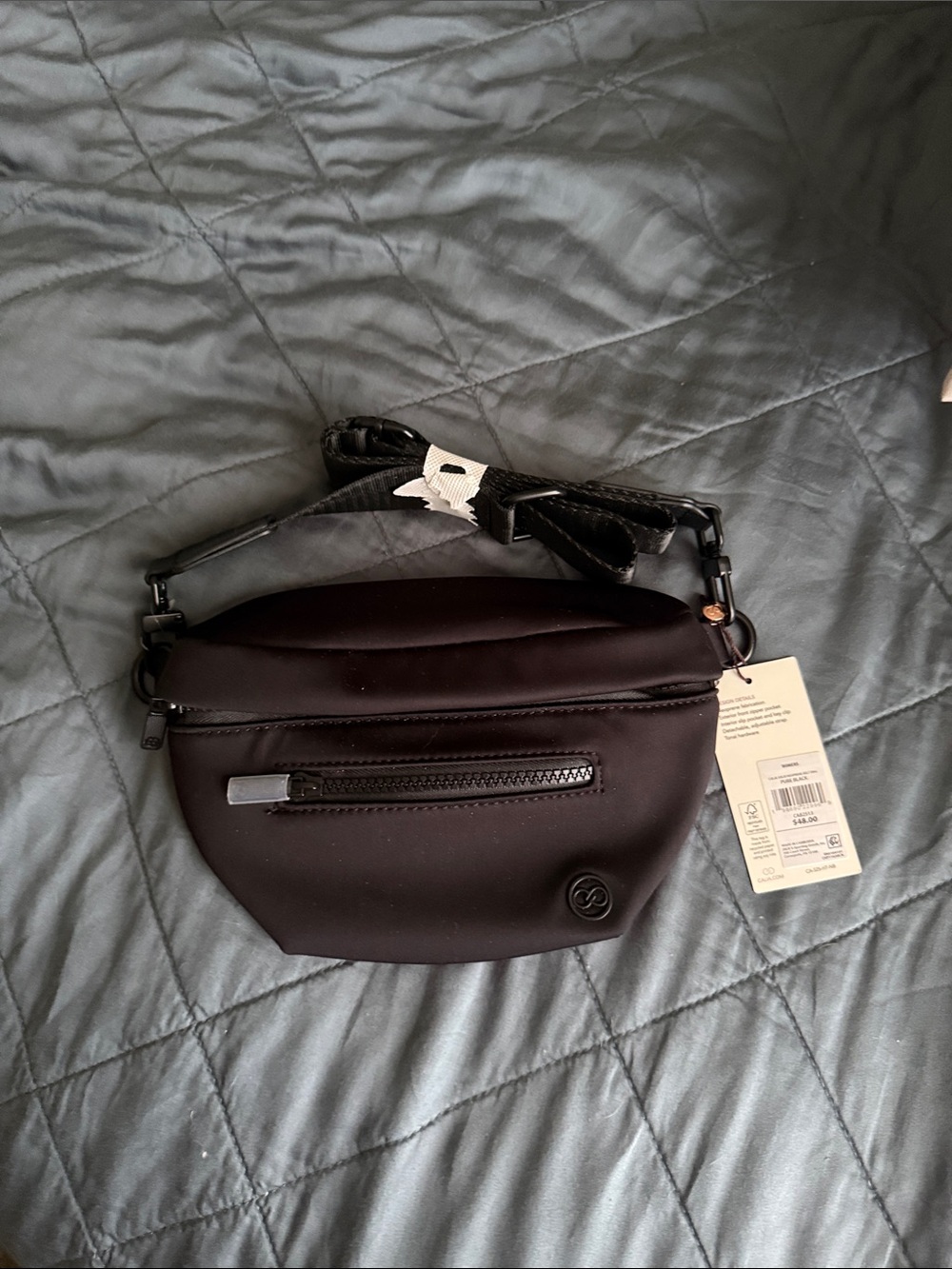 NWT Calia Black Belt Bag